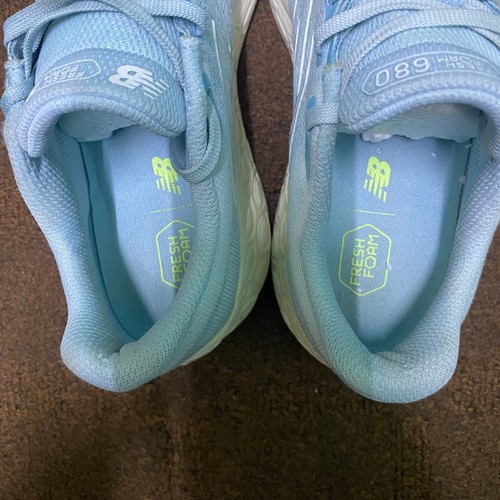 NIB New Balance Fresh Foam 680v8 Running Trainer Athletic Shoe Blue W680LT8 7.5 - Picture 11 of 13