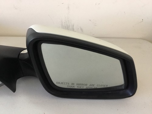 2011-13  BMW 528 5 SERIES COMPLETE MIRROR RIGHT PASSENGER  SIDE OEM WHITE - Picture 2 of 6