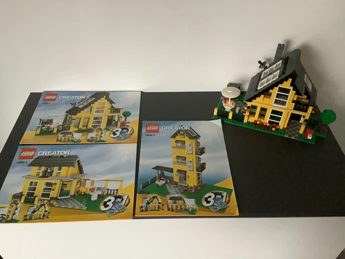 Lego Creator 4996 Ferienhaus 3in1 - vollständig, aus Sammlung - Top Zustand