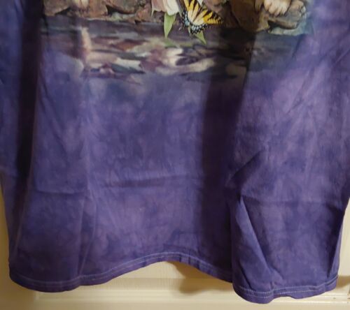 The Mountain Lavanda S/S T-Shirt Gatti "Tra le Peonie" Large/Nuova con etichette - Foto 8 di 10