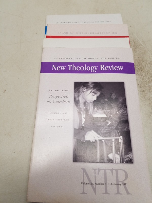 New Theology Review Vol 24 #1-4 2011 complete