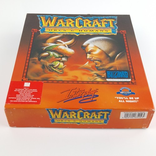 Gioco PC: Warcraft Orcs & Humans - computer CD-ROM confezione originale Big BOX DOS 3.5 - Foto 3 di 15