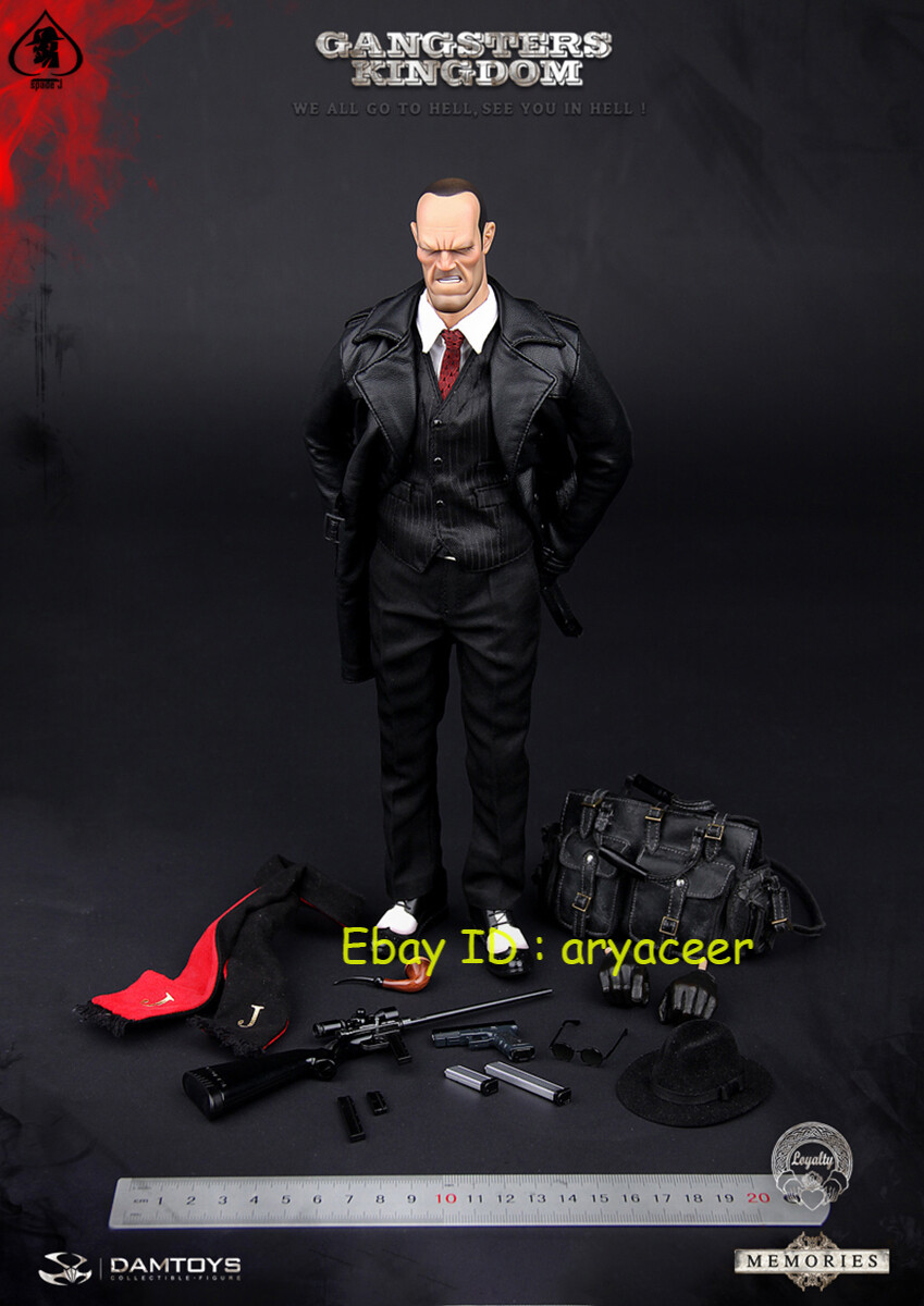 DAMTOYS GK001MX Gangsters Kingdom 1/6 Spade J Ogier Figure Model