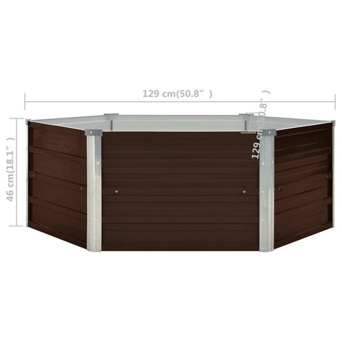 Garden Raised Bed Galvanised Steel Outdoor Planter Pot Vegetable Flower Herb Box - Picture 24 of 74