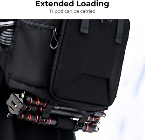 Mochila para cámara K&F Concept carcasa rígida bolsa grande para fotografía DSLR SLR - Imagen 6 de 6