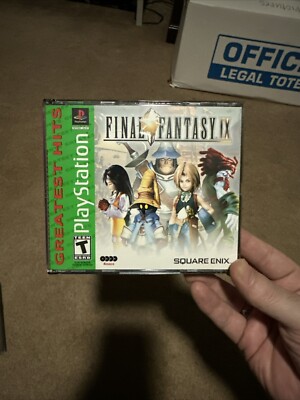 Final Fantasy IX PS1 Greatest Hits 4 Discs Complete Greatest Hits
