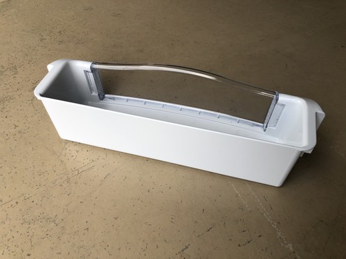 GE REFRIGERATOR DOOR BIN  WR71X10631  200D5618P001 CLEAR FRONT TRIM WR71X10764 - Picture 5 of 6