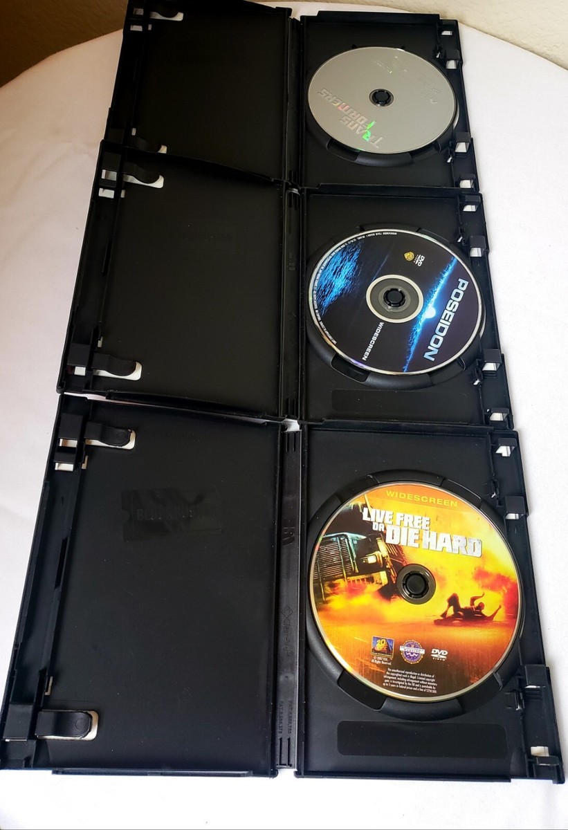 Lot of 6 Blockbuster DVD Rental Movies Drama Action Comedy