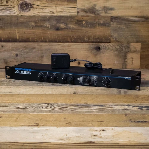 Alesis Microverb III Digital Reverb w/ PSU Micro-verb Three 3 FX U257761