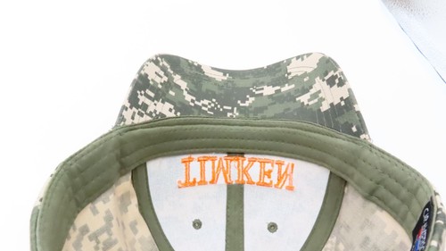 Timken Camo Green Camouflage Hunting Fishing Adjustable Hat Cap - Picture 10 of 13