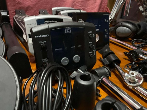 DD405D SESSION PRO Electronic Drum Kit spares cymbal tom pad kick wires clamp - Picture 10 of 79