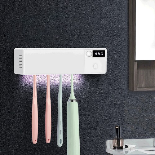 Sterilizzatore UV per spazzolino 4 alloggi con display - 第 9/9 張圖片