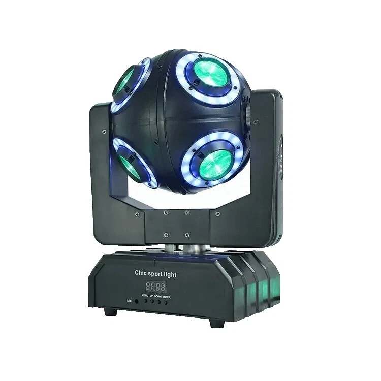 Автоматическое панорамное и наклонное светодиодное сценическое освещение одиночные блоки