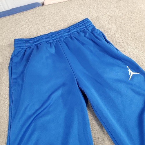 Nike Air Jordan Sweatpants Mens Small Blue Therma Fit Training Joggers Track * - Picture 2 of 15