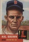 1953 Topps - Hal Brown #184