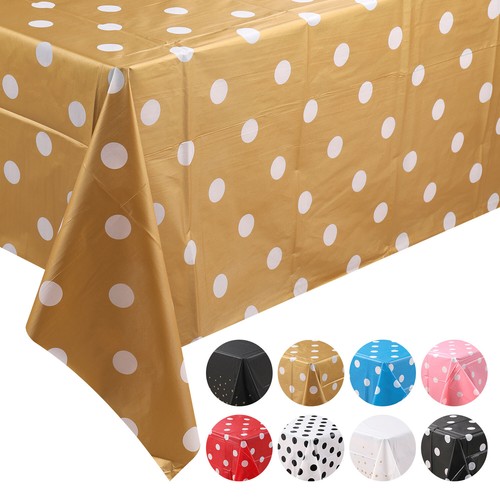 Wipe Clean Tablecloth PVC Vinyl Cover Wipeable Waterproof Table Cloth Protector - Picture 23 of 58
