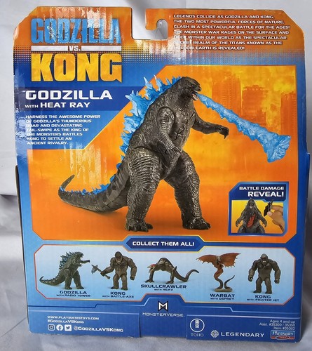 Godzilla vs Kong with Heat Ray And With Battle Damage Reveal Brand New - Picture 2 of 6