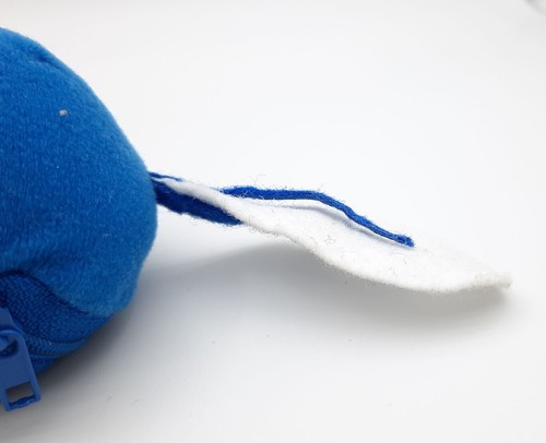 Pokemon Tomy Poliwag Wechsel zu Pokeball Wende Reißverschluss Plüschtier 3 Zoll - Bild 3 von 4