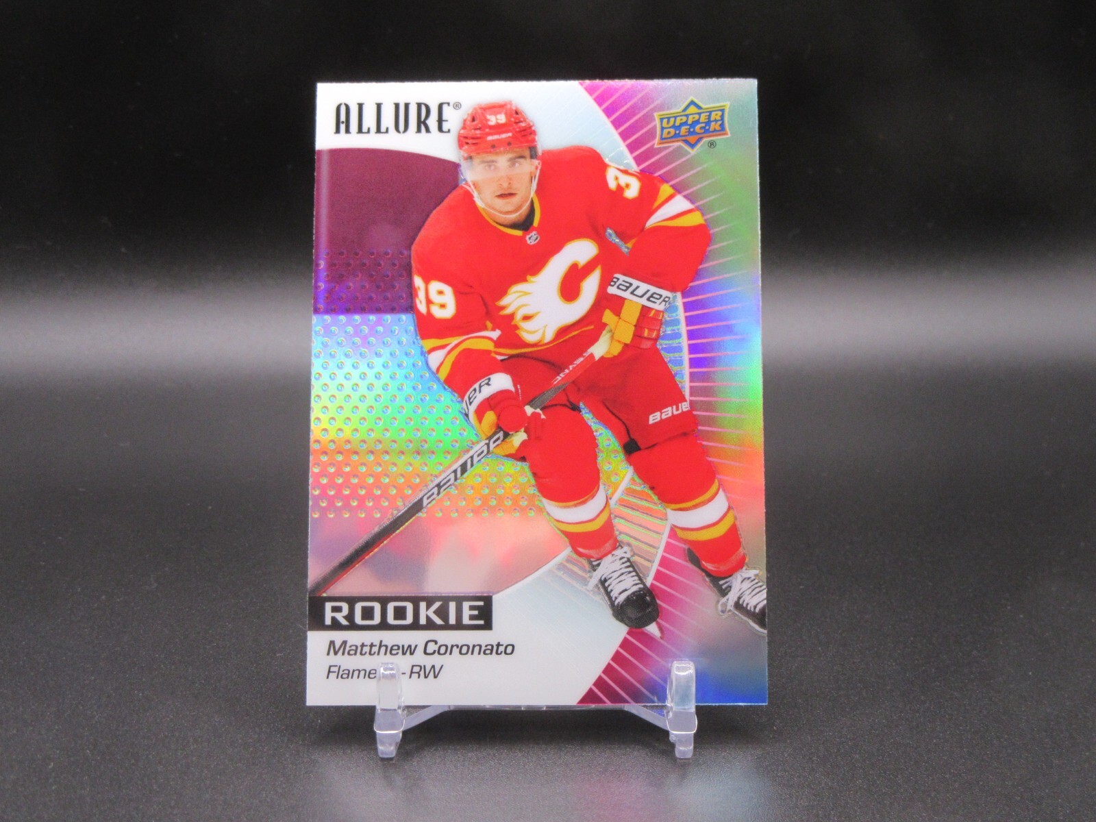 2023-24 Upper Deck Allure Matthew Coronato Rookie RC Pink Lemonade #122 SSP