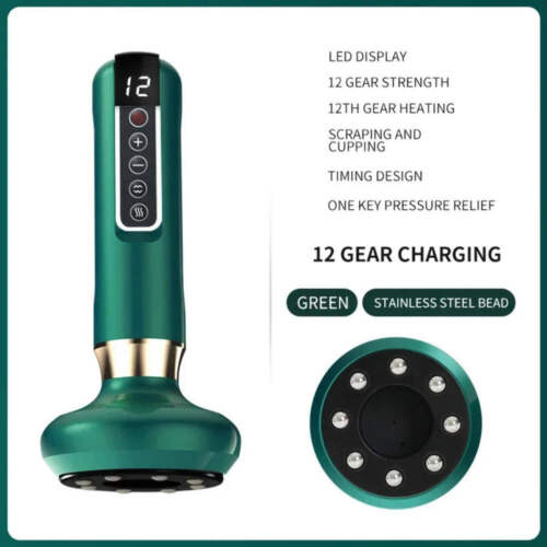Tricolor Electric Massager GuaSha Anti Cellulite Vacuum - Bild 22 von 28