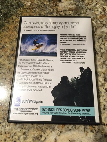Can't Keep Me Down The Bobby DuCharme Story Surfing DVD Surfer Magazine Water - Picture 2 of 2