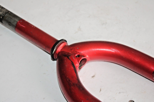 Vintage Fuji MTB Rigid Bike Fork 26" 1" Threaded 158mm 1154g Steel Fast Shipper! - Picture 4 of 11
