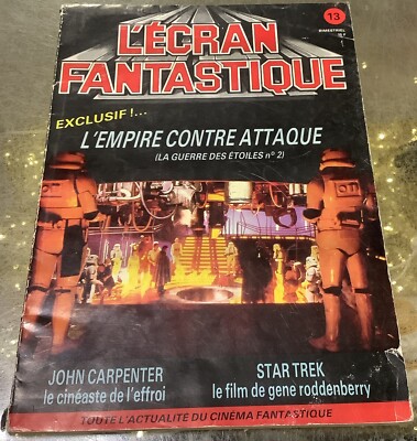 L ECRAN FANTASTIQUE (FRENCH MAGAZINE) (No. 13) STAR WARS, EMPIRE STRIKES BACK