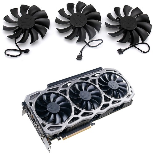 For EVGA GTX 1080TI FTW3 DT Gaming PLA09215B12H Graphics Card Fan Replace Part - Bild 3 von 17