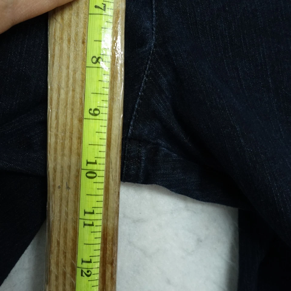 Style&co. Pantalones de mezclilla rectos para mujer talla 10P azul calce regular tiro medio algodón Foto 3 de 4