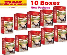 10 X Cordy Plus Coffee Instant Powder Mix Vitamins Cordyceps Ganoderma Ginseng