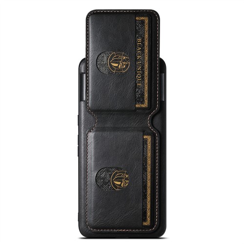 For Google pixel 6 7 8 A Pro Phone Case Leather Cover With Wallet Card Holder - Foto 23 di 26