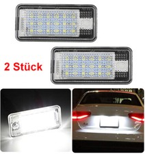 2 PCS LED Kennzeichenbeleuchtung für Audi A3 8P A4 B6 B7 A6 4F Q7 8E A6 4F C6