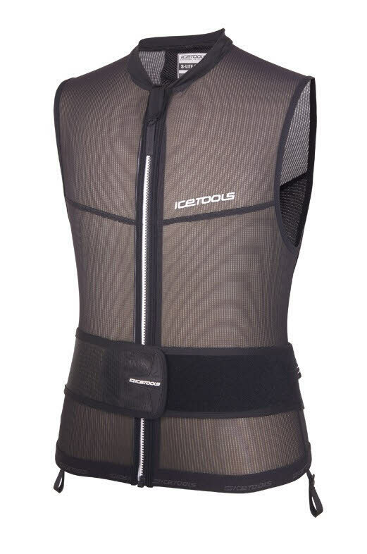 Icetools S-Lite Men 17 18 schwarz Weiß RückenProtektor Weste Herren Men Vest NEU Icetools S-Lite Men 17 18 schwarz Weiß RückenProtektor Weste Herren Men Vest NEU
