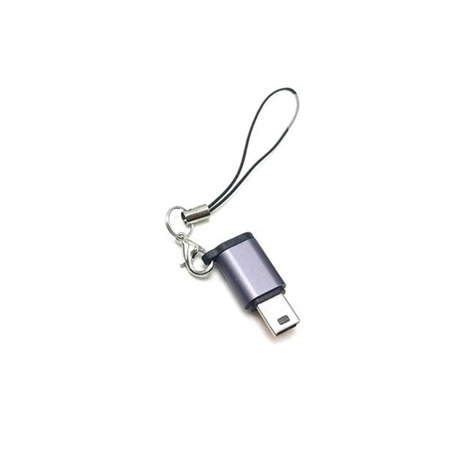 USB C to Mini USB Adapter Female to Male Converter for Phones Laptops/Tablets - Zdjęcie 3 z 8