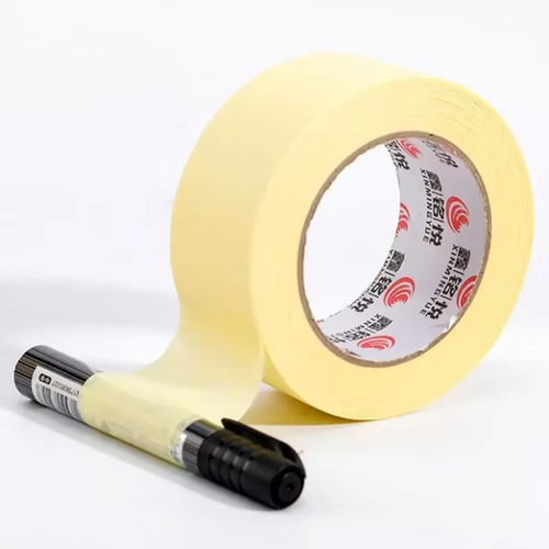 54Y Writable High Viscosity Yellow Masking Tape, 3cm x 50M for Spray Paint & Art - Picture 4 of 5