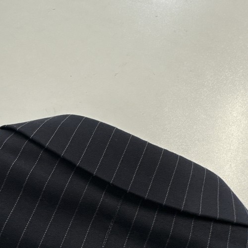 Tommy Hilfiger Mens Pinstripe 50L Wool 2-button blazer Navy blue 50 Long - Picture 11 of 12