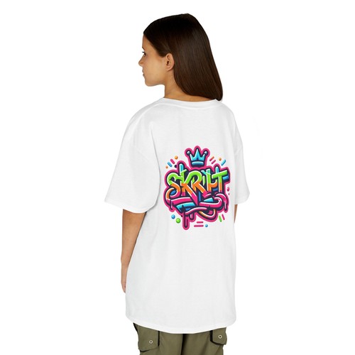 Skate Style Kids Tee - Trendy Graphic T-Shirt for Boys, Girls, Fun Streetwear - Picture 6 of 49