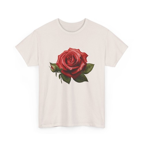 Rote Rosen Shirt, Rosenliebhaber Garten Botaniker Blumenshirt, Gärtner T-Shirt  - Bild 6 von 14