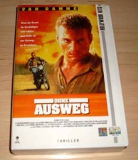 VHS - Ohne Ausweg - Nowhere to Run - Jean-Claude Van Damme Videokassette