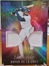 2022 Panini Capstone Bryan De la Cruz RC Patch #RDM-BC