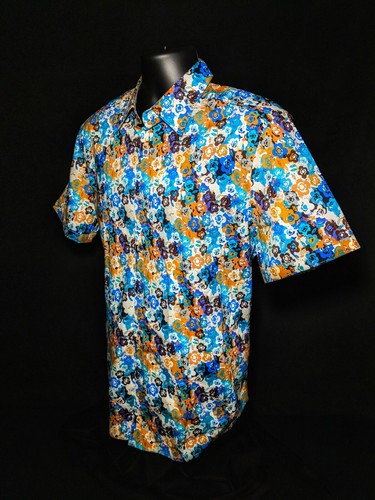 Robert Graham NYDALE Short Sleeve Sport Shirt Size XL NWTS - Picture 6 of 10