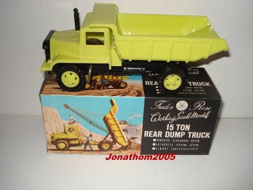 TUDOR ROSE CAMION EUCLID 15 TON REAR DUMP TRUCK JAUNE - Picture 2 of 6