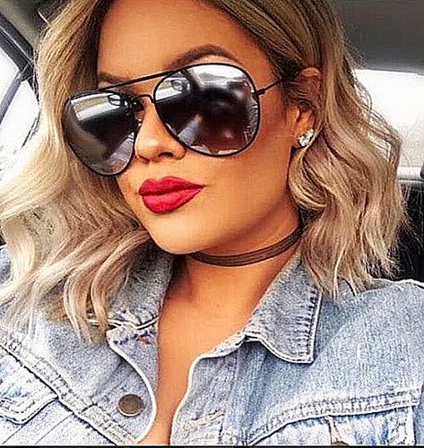 ANGELA Shield Mirror POLARIZED Lens Women Sunglasses OVERSIZED Shadz - Foto 5