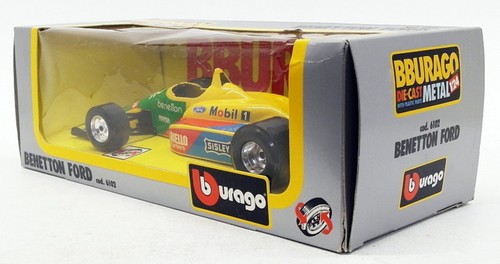 Burago 1/24 Scale Model Car B27C - F1 Benetton Ford - #20 - Bild 3 von 3