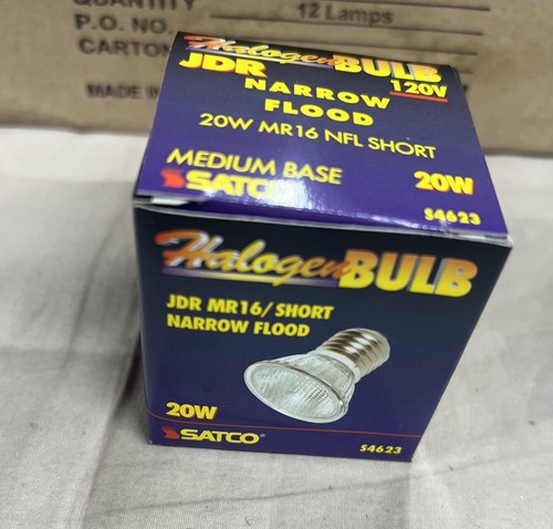 12 - Satco S4623 20MR16/FL/MED 20W 120V MR16 Medium E26 Base 2900K Warm White - Picture 3 of 4
