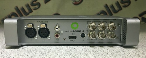 Matrox MXO2 LE Max w/Cable and EXP34A/DP Host Express Card - Picture 2 of 7