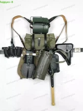 Replica WW2 WWII Equipment MP40/98K Canvas Field Gear 11pcs Combination Set Prop