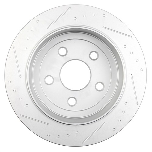 FITS 07 08 09 10 11 12 13 14 15-17 JEEP WRANGLER REAR BRAKE ROTORS CERAMIC PADS - Picture 6 of 9