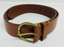 American Eagle Women's Tan Leather Belt XS 27 inch classic simple