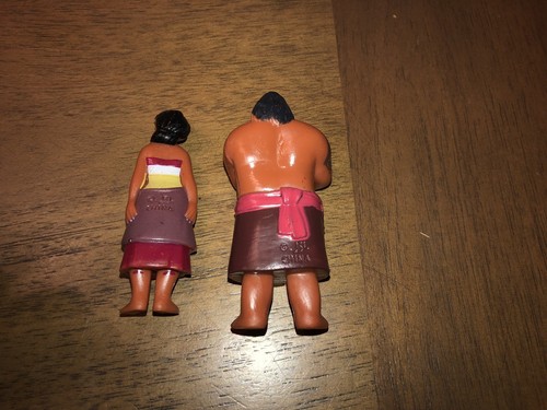 Disney Moana Figur Moana Dad Chief & Mom 2,5" Inch PVC (4)@ - Bild 5 von 5